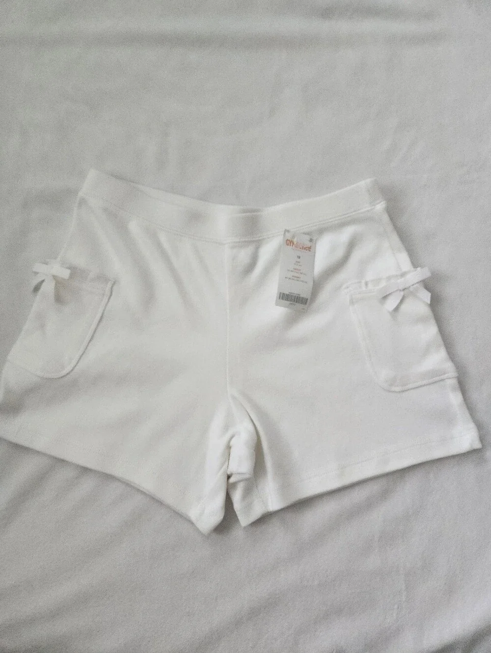 NWT Gymboree Stretch Cotton Shorts with Pocket Bows